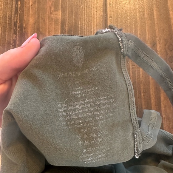 FP Movement Good Karma onesie in vintage moss - Picture 7 of 7